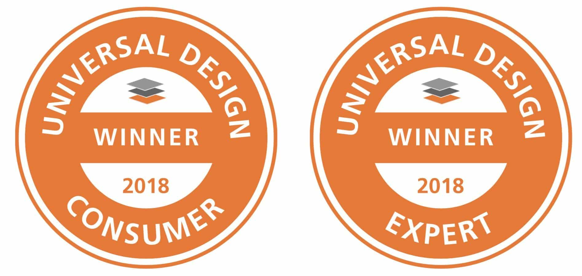 universal design winner consumer and expert 2018