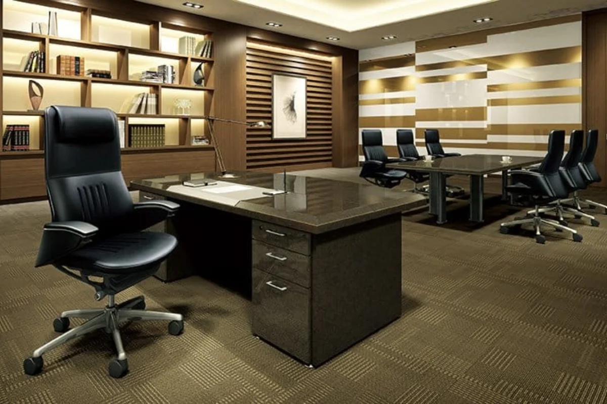 3 leather chairs
