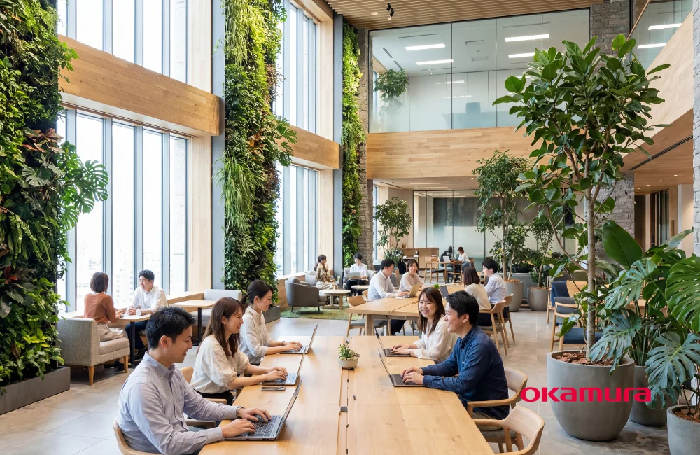 Biophilic Design เทรนด์ออกแบบออฟฟิศทึบให้เป็นธรรมชาติ